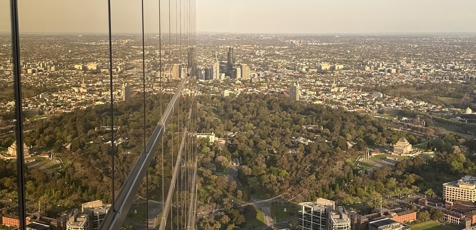 Photo of taken in the Melbourne Skydeck